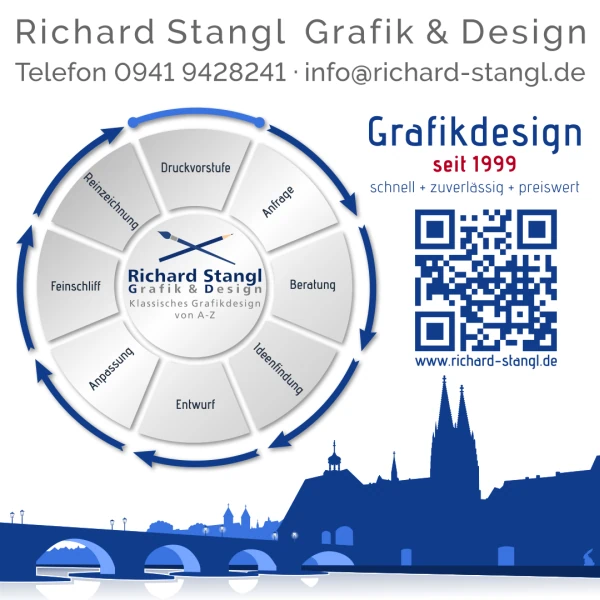 Richard Stangl Grafik und Design Angebot preiswertes Grafikdesign.