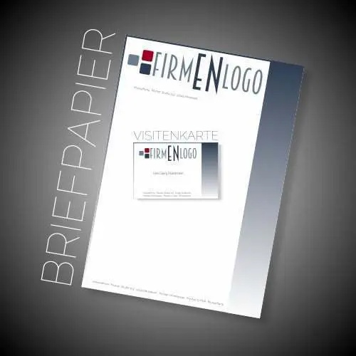 Grafikdesign Referenz Arbeitsprobe Geschaeftsausstattung