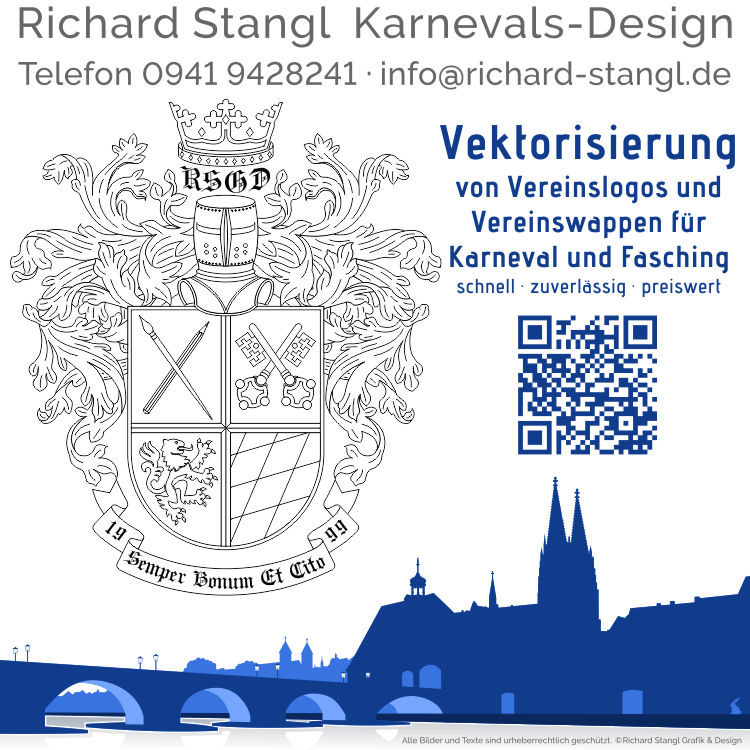 Karnevalsdesign Vektorisierung Individuelles Karnevalsdesign Vektordaten