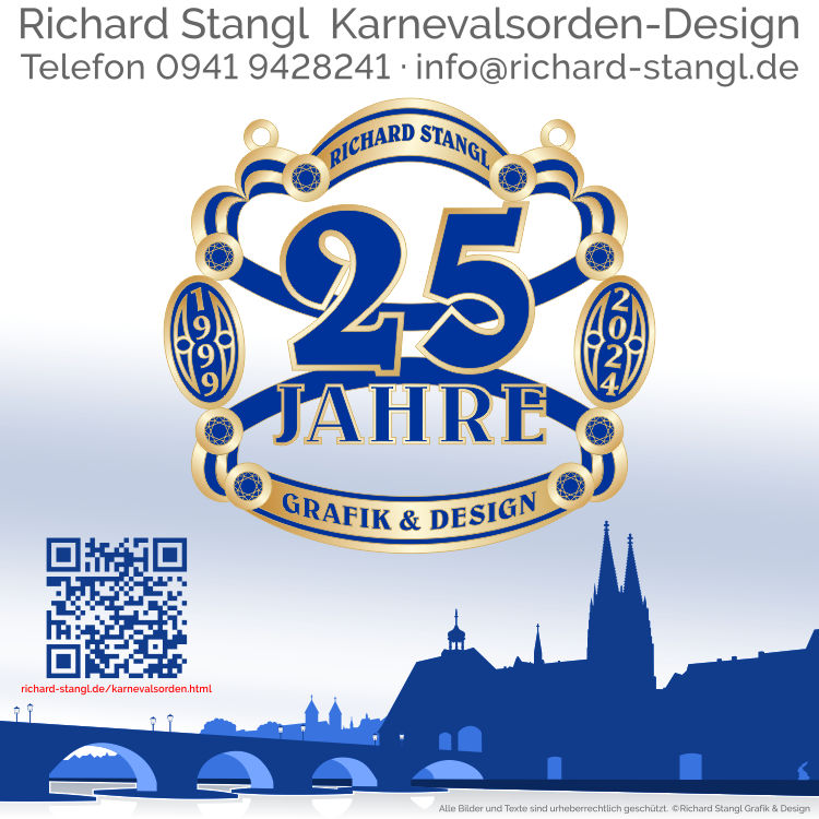 Karnevalsorden Gold Jubilaeum 25 Individuelle Karnevalsorden Gold Jubilaeum 25