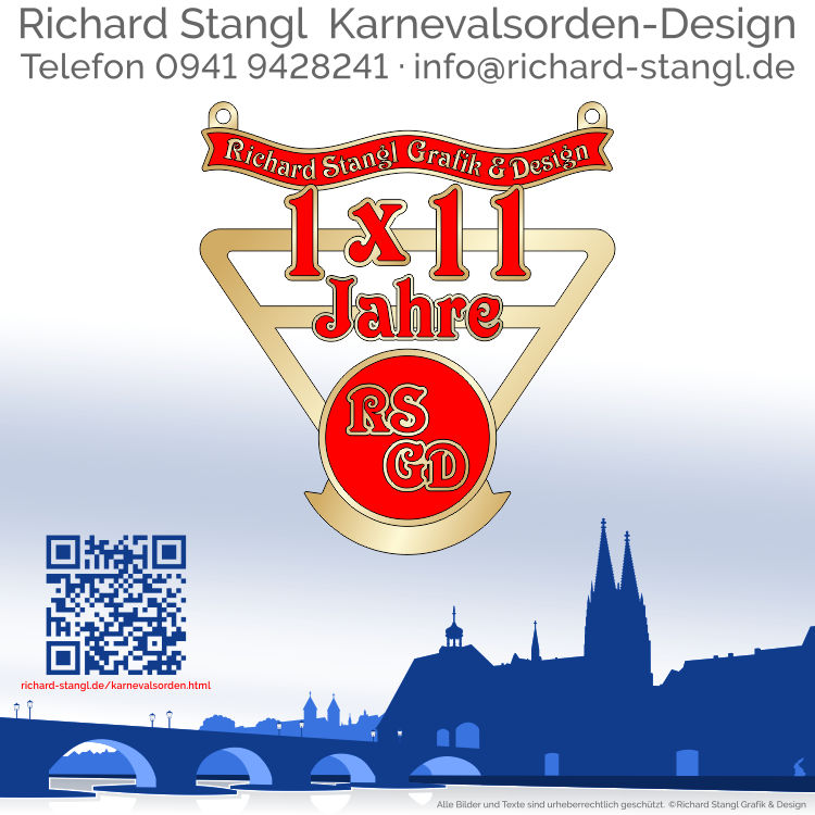 Karnevalsorden Dreieck Gold 1x11 Individuelle Karnevalsorden Dreieck Gold 1x11