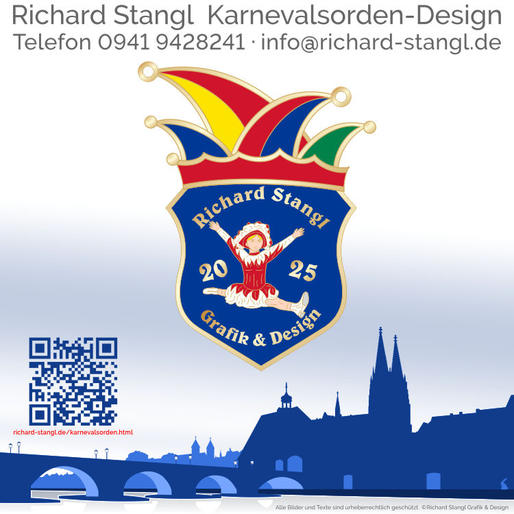 Karnevalsorden Garde Rot Schwarz Individuelle Karnevalsorden Garde Rot Schwarz