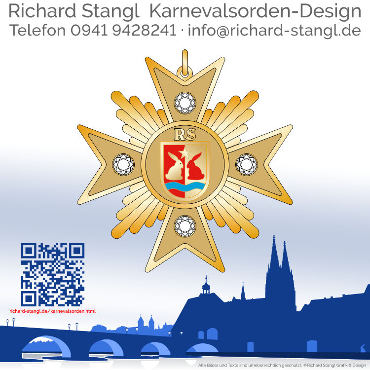 Karnevalsorden Ehrenkreuz Gold Individuelle Karnevalsorden Ehrenkreuz Gold