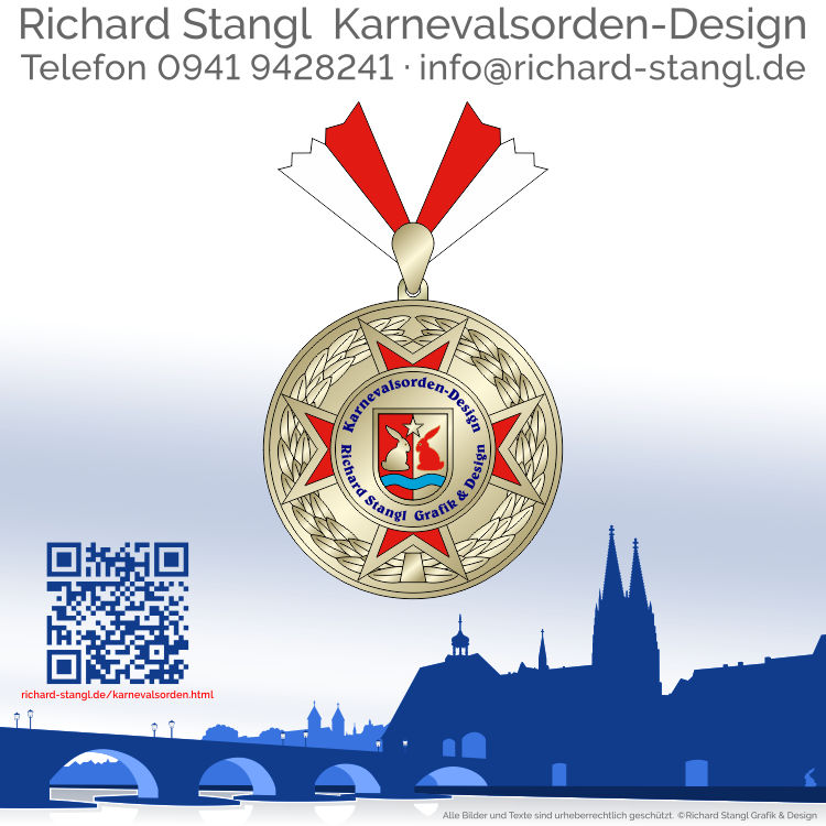 Karnevalsorden Lorbeerkreuz Gold Individuelle Karnevalsorden Lorbeerkreuz Gold