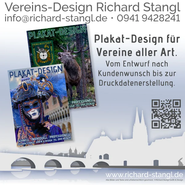 Richard Stangl Grafik und Design Angebot preiswertes Plakat-Design.